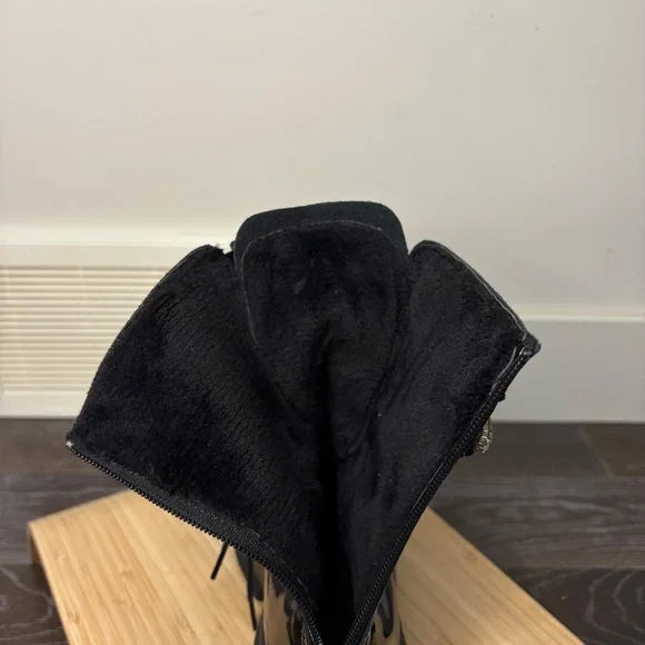 Patent Lug boots - Picture 5 of 8